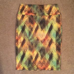 NWOT  LuLaRoe Cassie Skirt
